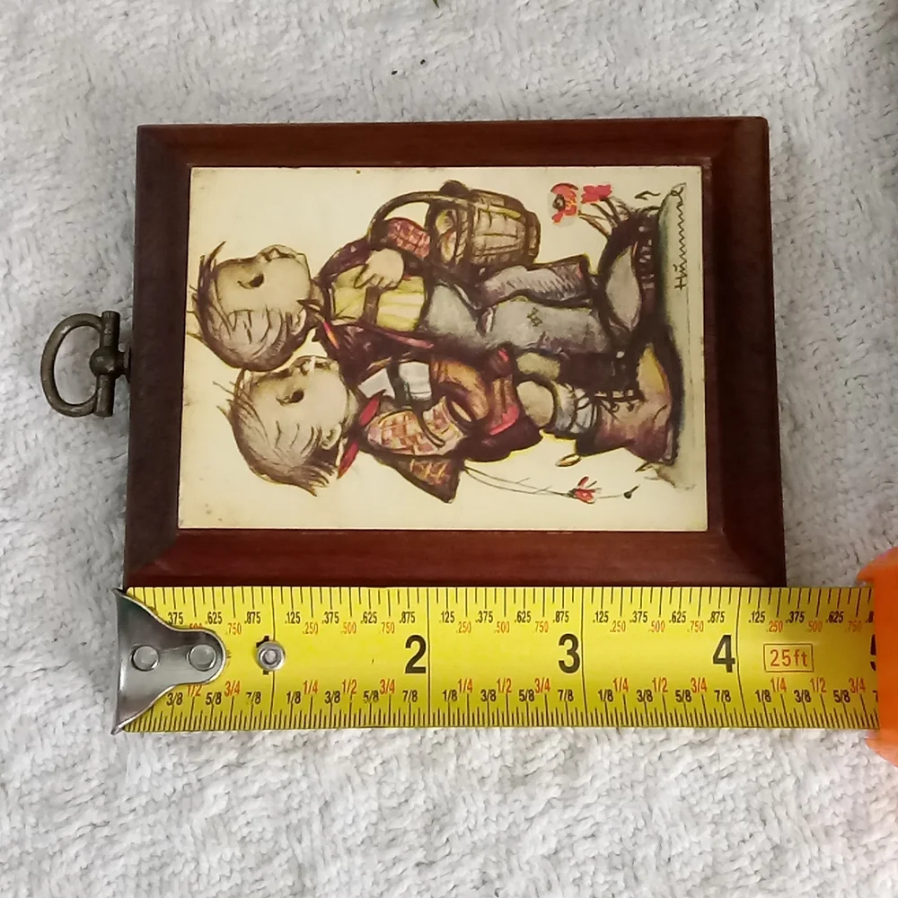 Hummel Vintage Children Wood Hanging Plaques (2)